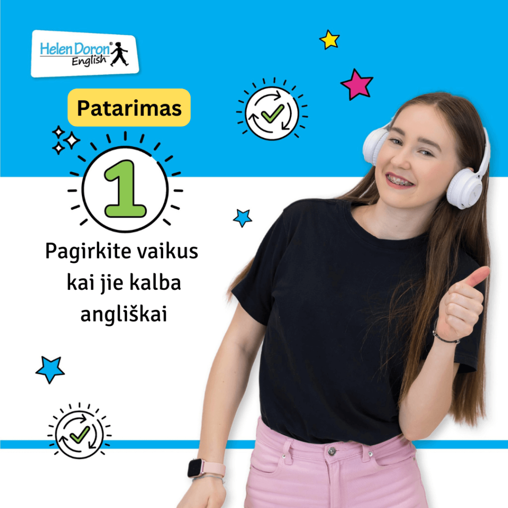 Patarimas tėvams
