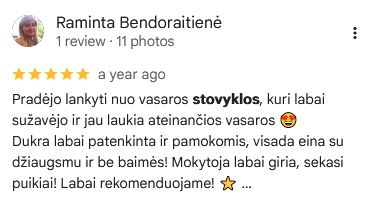 anglu kalbos stovykla vaikams kaunas atsiliepimas